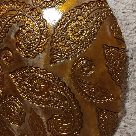 Large 15 inch Paisley Print Bowl - Picture 4 of 5